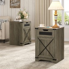 Farmhouse end table for sale  Brentwood