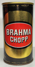 Brahma Chopp 355 ml. Lata de cerveja Straight Steel (Brasil) comprar usado  Enviando para Brazil