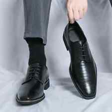 Sapatos oxfords formais banquete couro empresarial luxo sapatos sociais casamento comprar usado  Enviando para Brazil