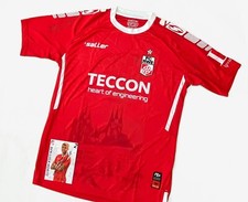 Signiertes matchworntrikot rot gebraucht kaufen  Halle
