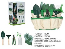 Borsa set giardinaggio usato  Napoli