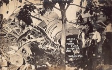 Fort Wayne Indiana - 1911 RPPC of Penn Flyer Railroad Wreck comprar usado  Enviando para Brazil