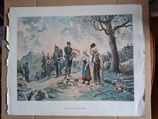 Jazet 1891 chromotypogravure d'occasion  Le Grand-Serre