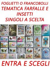 Francobolli foglietti tematica usato  Milano
