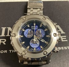 Invicta Reserve Subaqua Specialty mostrador azul fabricado na Suíça 52mm. BATERIA NOVA  comprar usado  Enviando para Brazil