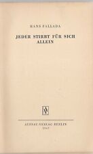 Hans fallada stirbt gebraucht kaufen  Augsburg