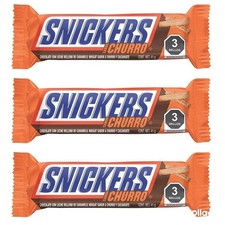 Chocolate SNICKERS Sabor Churro 41g 3 Piezas, usado comprar usado  Enviando para Brazil