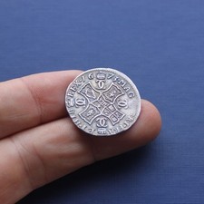 Milled silver coin for sale  UK