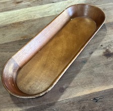 Wooden dough bowl for sale  Inwood