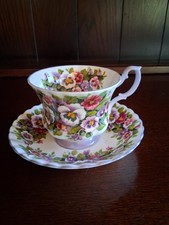 Xícara de chá e pires Royal Albert Nola série fragrância porcelana óssea comprar usado  Enviando para Brazil