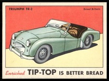 Cartão de pão Triumph TR-2 1954 Tip-Top (NM) comprar usado Cartão de pão Triumph TR-2 1954 Tip-Top (NM) comprar usado  Enviando para Brazil