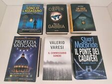 Lotto libri thriller usato  Carpi