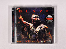 Blaze bayley signed for sale  PRESTON