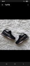 Asics gel black for sale  WALTON-ON-THAMES