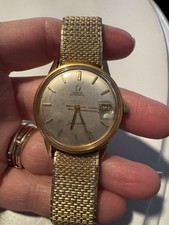 Usado, Vintage 1966? Relógio automático masculino Seamaster folheado a ouro calendário pulseira Speidel comprar usado  Enviando para Brazil