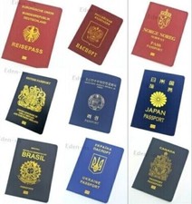 45 países passaporte filme adereços passaporte caderno imitação estudante viagem comprar usado  Enviando para Brazil