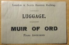 Lner railway luggage for sale  MARKET DRAYTON