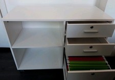 White mobile drawer for sale  FAREHAM