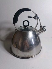 Princess House - Chaleira de assobio de aço inoxidável Heritage 2,5 qt. Vidro gravado! comprar usado  Enviando para Brazil