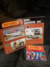 Matchbox prospekte bausätze gebraucht kaufen  Worms