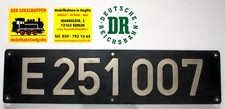 Riginal ddr lokschild gebraucht kaufen  Berlin