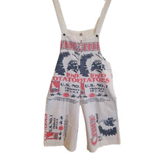 Saco de farinha Western Garden macacão hippie cottage core boho tamanho pequeno comprar usado  Enviando para Brazil