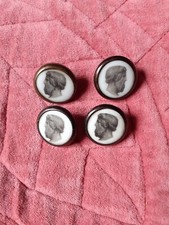 Boutons anciens grisaille d'occasion  Le Mans