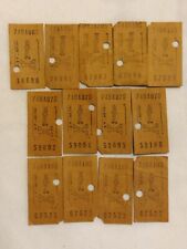 Anciens tickets métro d'occasion  Alençon