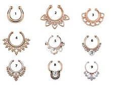 Piercing rosegold septum usato  Vercelli