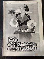 Publicités anciennes cigares d'occasion  Le Perreux-sur-Marne