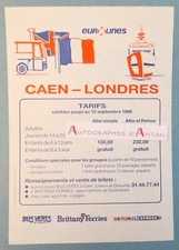 Eurolines caen londres d'occasion Eurolines caen londres d'occasion  Rillieux-la-Pape