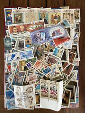 Lot 300 timbres d'occasion  Blanquefort