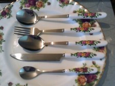 Pcs cutlery set for sale  BRIDGNORTH