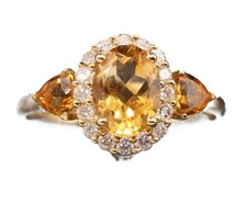 Bague 18k centree d'occasion  Montélimar