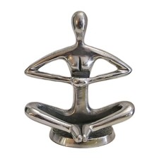 Metal yoga sculpture for sale  North Port