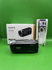 Sony HDR-CX405 HD Handycam con Batería, Cargador USB y Manual FUNCIONA segunda mano  Embacar hacia Mexico