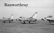 Orig Aircraft Negative USAF F-100D Super Sabre Thurderbirds B/waters 1967 #8401 comprar usado  Enviando para Brazil