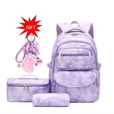 Usado, Mochila infantil meninas mochila escolar meninas conjunto de bolsas de livros infantis comprar usado  Enviando para Brazil