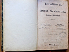 Lebensbilder iii lesebuch gebraucht kaufen  Thalheim