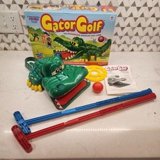Vintage Milton Bradley Gator Golf Motorizado Miniatura Jogo de Golfe Funciona! comprar usado  Enviando para Brazil