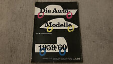 Auto katalog 1959 gebraucht kaufen  Deutschland