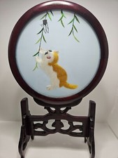 Chinese silk embroidery for sale  Mckinleyville