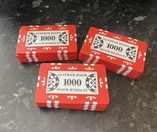 Poker room red for sale  SLOUGH