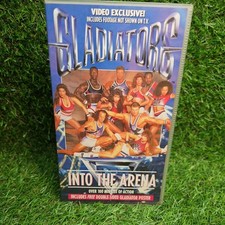 Gladiators arena vhs for sale  WREXHAM