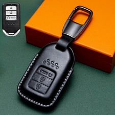 Capa chaveiro de carro couro genuíno para Honda Fit Accord CRV HRV Civic Pilot  comprar usado Capa chaveiro de carro couro genuíno para Honda Fit Accord CRV HRV Civic Pilot  comprar usado  Enviando para Brazil