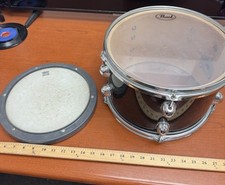 Usado, Pearl Soundcheck 12" Tom Drum - Preto com Practice Pad comprar usado  Enviando para Brazil
