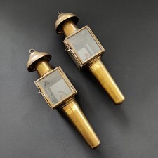 Brass carriage lamps for sale  STOURBRIDGE