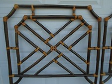 Pair fretwork bamboo for sale  Sarasota