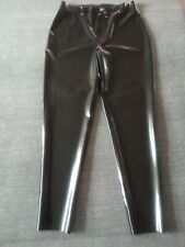 Calça de látex de borracha cosplay roupa sexual preta legal 0,4 mm S-XXL comprar usado  Enviando para Brazil