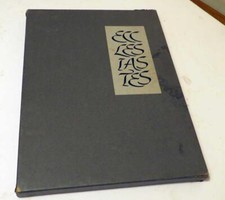 Ecclesiastes preacher illustra for sale  Warrington
